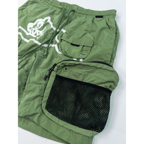 Icecream Hiker Shorts Mens Small Sea Spray Green Cargo Pockets - Picture 4 of 9